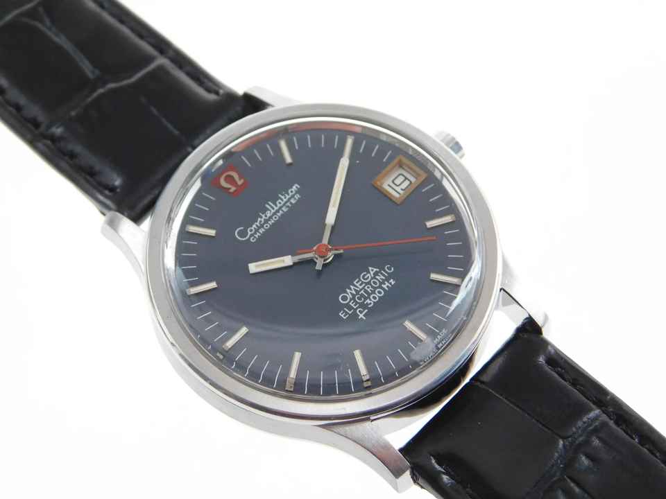  Omega Constellation Electronic Chronometer Herrenuhr im Top Zustand 