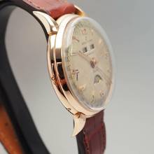Thumbnail von Breitling Triple Calendar Moon Vintage RoseGold 18k/750 Rare </h1>