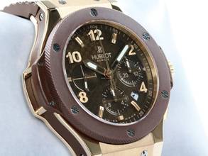 Thumbnail von Hublot Big Bang 44 mm Cappuccino 44 mm 18k Roségold 750 Fullset Box + Papiere </h1>