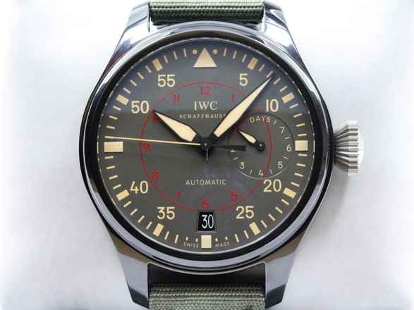  IWC Große Fliegeruhr Top Gun Miramar Big Pilot Top Gun Miramar 7 Days Ceramic 48 mm IWC Box + Papers 