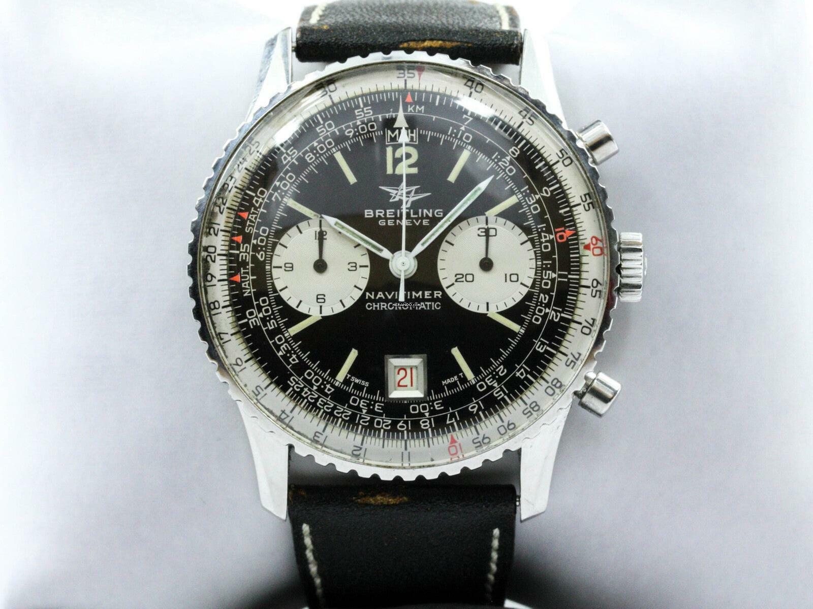 Thumbnail von Breitling Navitimer Chronograph Steel Referenz 7808