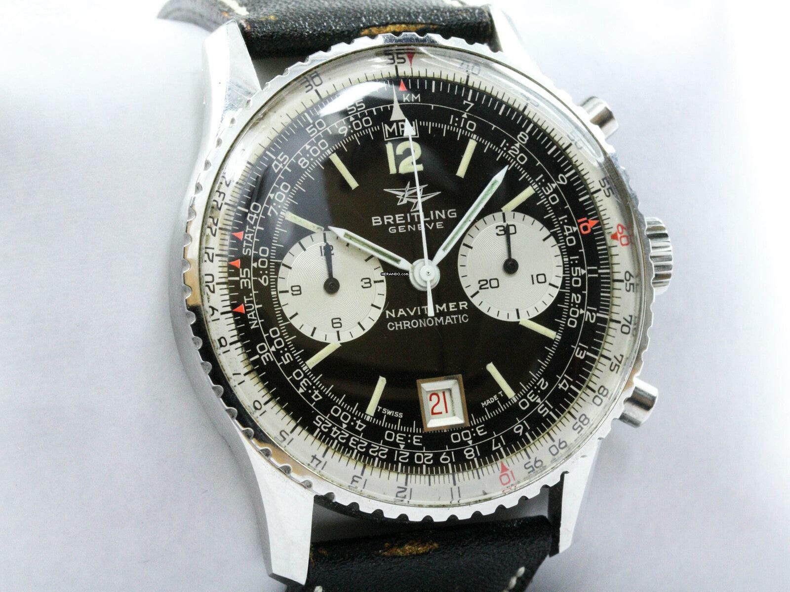 Thumbnail von Breitling Navitimer Chronograph Steel Referenz 7808