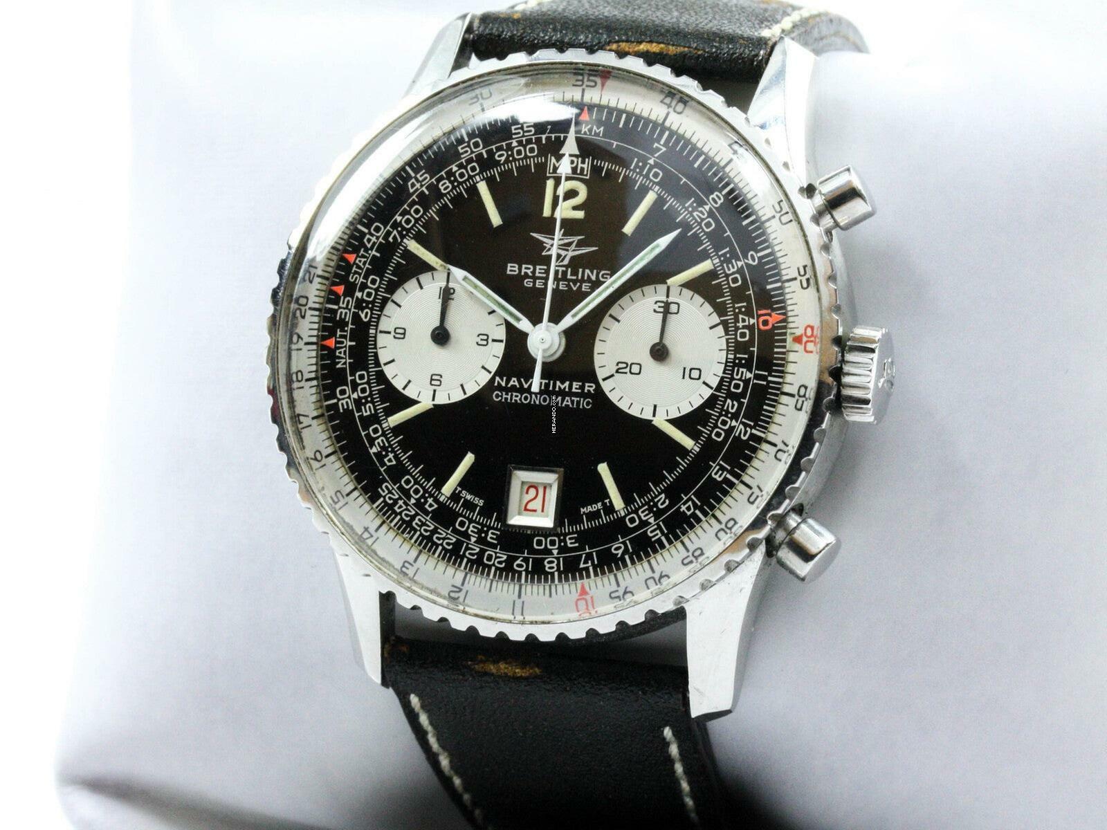 Thumbnail von Breitling Navitimer Chronograph Steel Referenz 7808