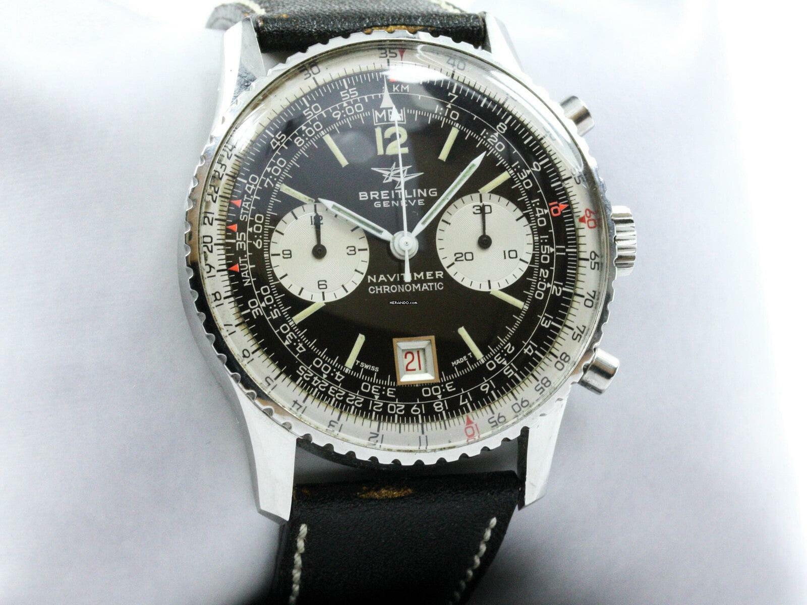 Thumbnail von Breitling Navitimer Chronograph Steel Referenz 7808