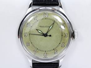 Thumbnail von Jaeger-LeCoultre Classic 33 mm Çelik El Kurmalı Deri Vintage