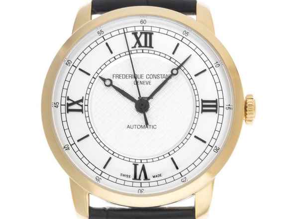  Frederique Constant Classics Automatic Premiere Stahl Automatik Armband Leder 38,5mm Ref.FC-301S3B5 Bj.2024 Full Set Neu 