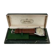 Thumbnail von Rolex Oyster Perpetual 6028 “Ovettone” Big BubbleBack Ivory dial 1952's </h1>