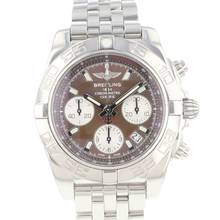 Thumbnail von Breitling Chronomat 41 Steel Brown Dial </h1>