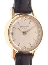 Thumbnail von Universal Ladies manual wind Wristwatch </h1>