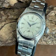 Thumbnail von Rolex Oyster Perpetual Damen - vintage Uhr - Ref. 6504 </h1>