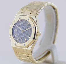 Thumbnail von Audemars Piguet Royal Oak Lady 18K Gold Date Grey Dial Top Luxus Klassiker </h1>