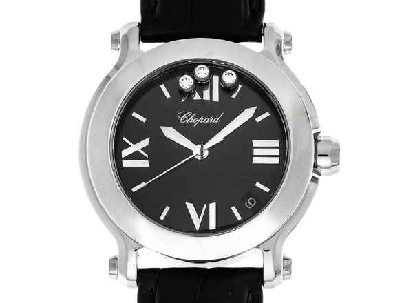  Chopard Happy Sport Diamanten Ref.8475 2020 Full Set Ungetragen 