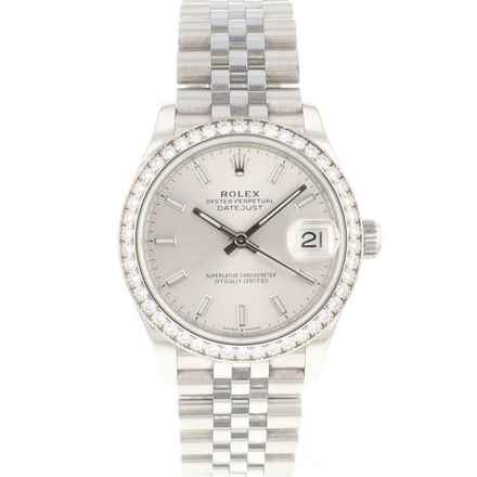  Rolex Datejust 31 Midsize Steel Jubilee Factory Diamonds </h1> 