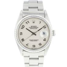 Thumbnail von Rolex Datejust 36 Creme Beige Logo Dial </h1>
