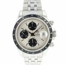 Thumbnail von Tudor Prince Date Chronograph Steel Silver Dial </h1>