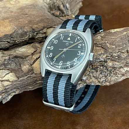  Hamilton British Military 36mm Vintage - Ref. W10-6645-99 - Handaufzug  