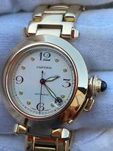 Thumbnail von Cartier Pasha C 1035 Pasha C 18k/750 Gelbgold mit B & P aus Erstbesitz / Neuer Service