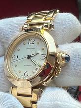 Thumbnail von Cartier Pasha C 1035 Pasha C 18k/750 Gelbgold mit B & P aus Erstbesitz / Neuer Service