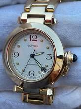 Thumbnail von Cartier Pasha C 1035 Pasha C 18k/750 Gelbgold mit B & P aus Erstbesitz / Neuer Service