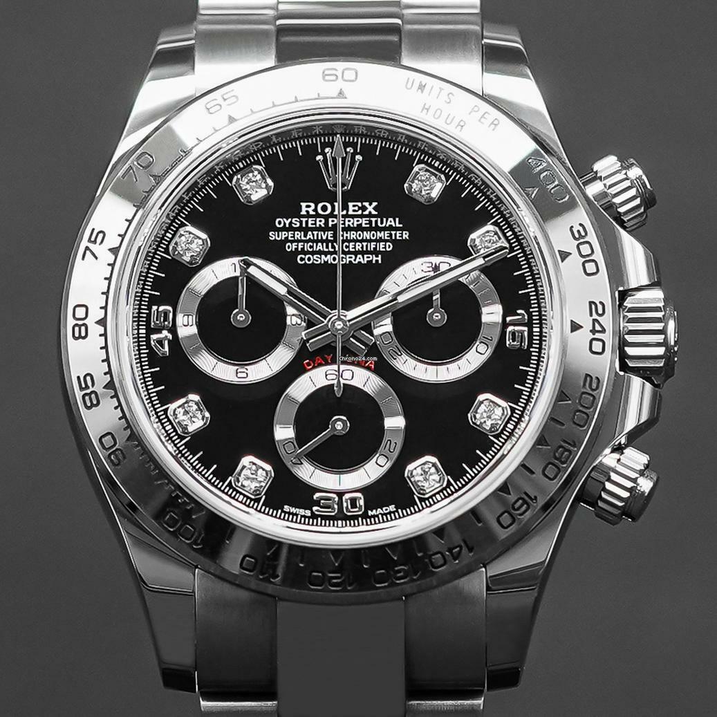  Rolex Daytona Weißgold Diamond Dial 2023 