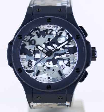  Hublot Big Bang 44 mm Chronograph Camouflage Limited Edition Keramik Luxury 44mm B+P </h1> 
