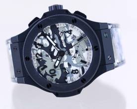 Thumbnail von Hublot Big Bang 44 mm Chronograph Camouflage Limited Edition Keramik Luxury 44mm B+P </h1>