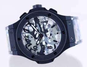 Thumbnail von Hublot Big Bang 44 mm Chronograph Camouflage Limited Edition Keramik Luxury 44mm B+P </h1>