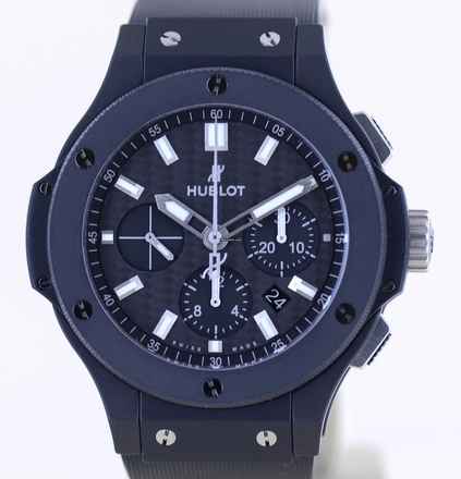  Hublot Big Bang 44 mm Black Magic Chronograph Keramik Carbon Dial Rubber Strap Luxury 44mm </h1> 