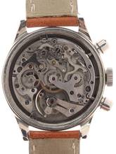 Thumbnail von Kelbert Gents manual wind Chronograph Wristwatch Antimagnetic 17 Rubis Incabloc
