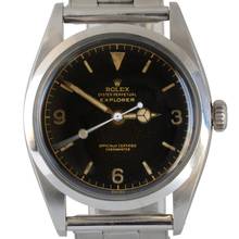 Thumbnail von Rolex Explorer 6150 OCC Underline galvanic gilt radium dial TOP Condition 1953’s
