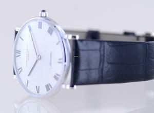 Thumbnail von Audemars Piguet Ultra thin Cal 2120 Automatic silver Roman Dial 18K Whitegold Dresswatch Klassiker </h1>