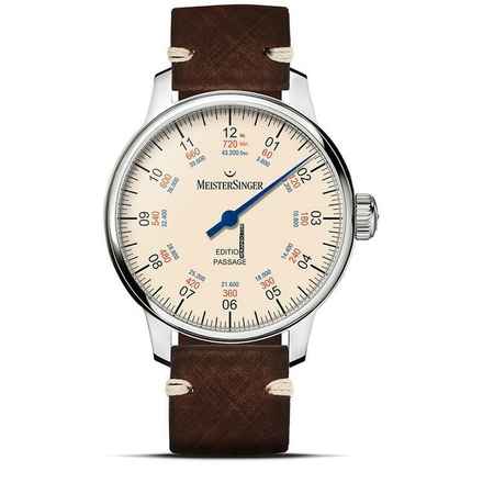  Meistersinger Edition Passage Einzeiger Herrenuhr Automatik Limitierte Auflage 