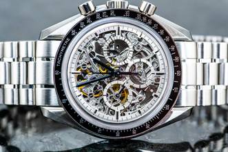 Thumbnail von Omega Speedmaster limited SPEEDMASTER | Apollo XI 1969 to 94 | Platinum | skeletonized | Full Set