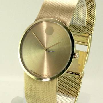 Zenith Movado 750 Gold ultra flach </h1>