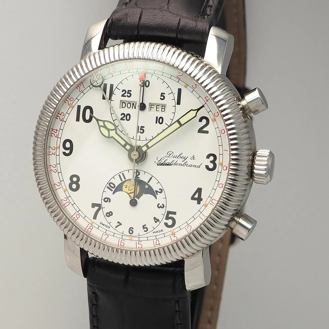 Dubey & Schaldenbrand Moondate Chronograph FULL SET </h1>