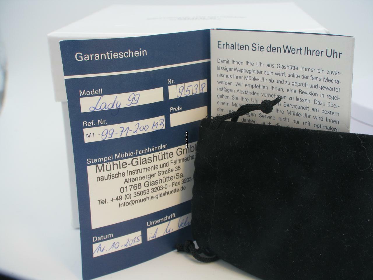 Thumbnail von Mühle Glashütte Lady 99 Matic 99 </h1>