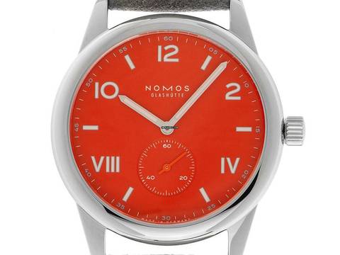  NOMOS Club Campus Glashütte Club Campus Nonstop Red Ref.723 2024 Full Set Neu 