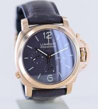 Thumbnail von Officine Paneral Luminor Monopulsante 8-Days Chronograph 18K Roségold PAM00344 Limited B+P