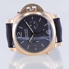 Thumbnail von Officine Paneral Luminor Monopulsante 8-Days Chronograph 18K Roségold PAM00344 Limited B+P