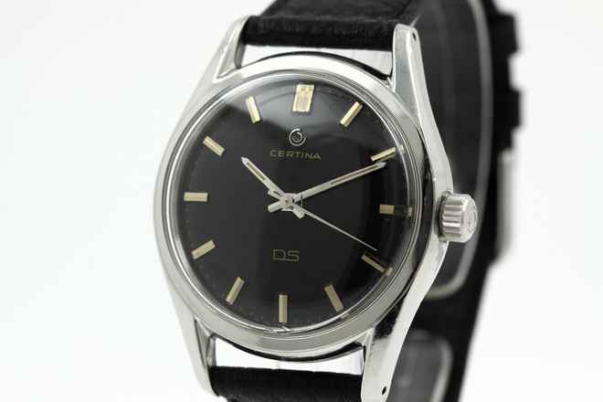  Certina DS Jumbo Vintage Caliber 25-36 Swiss T Black Dial 