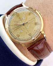 Thumbnail von Omega Classic Chronometer Chronometre Rose Gold Vintage Handwinding 35mm 30T2 RG vintage