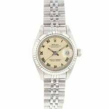 Thumbnail von Rolex Lady-Datejust 26 Steel Jubilee Fluted Cream Roman Dial </h1>