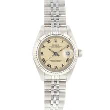 Thumbnail von Rolex Lady-Datejust 26 Steel Jubilee Fluted Cream Roman Dial </h1>
