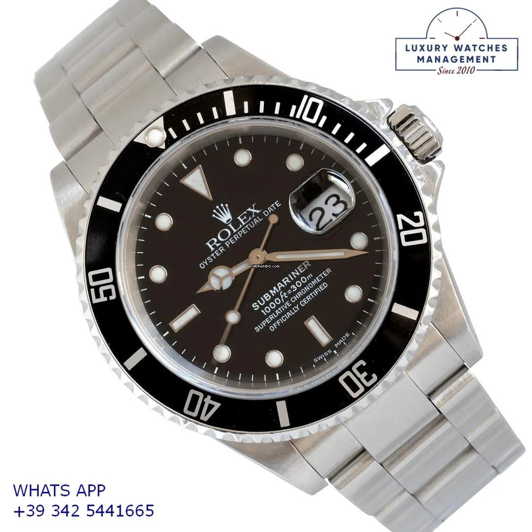  Rolex Submariner Date 16610 K94 Series Full Set 2002’s </h1> 
