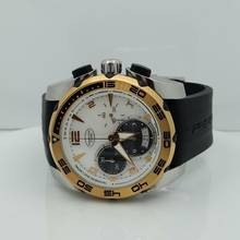 Thumbnail von Parmigiani Fleurier Pershing Ouro Rosé & Madrepérola & Aço 45mm Automático Completo