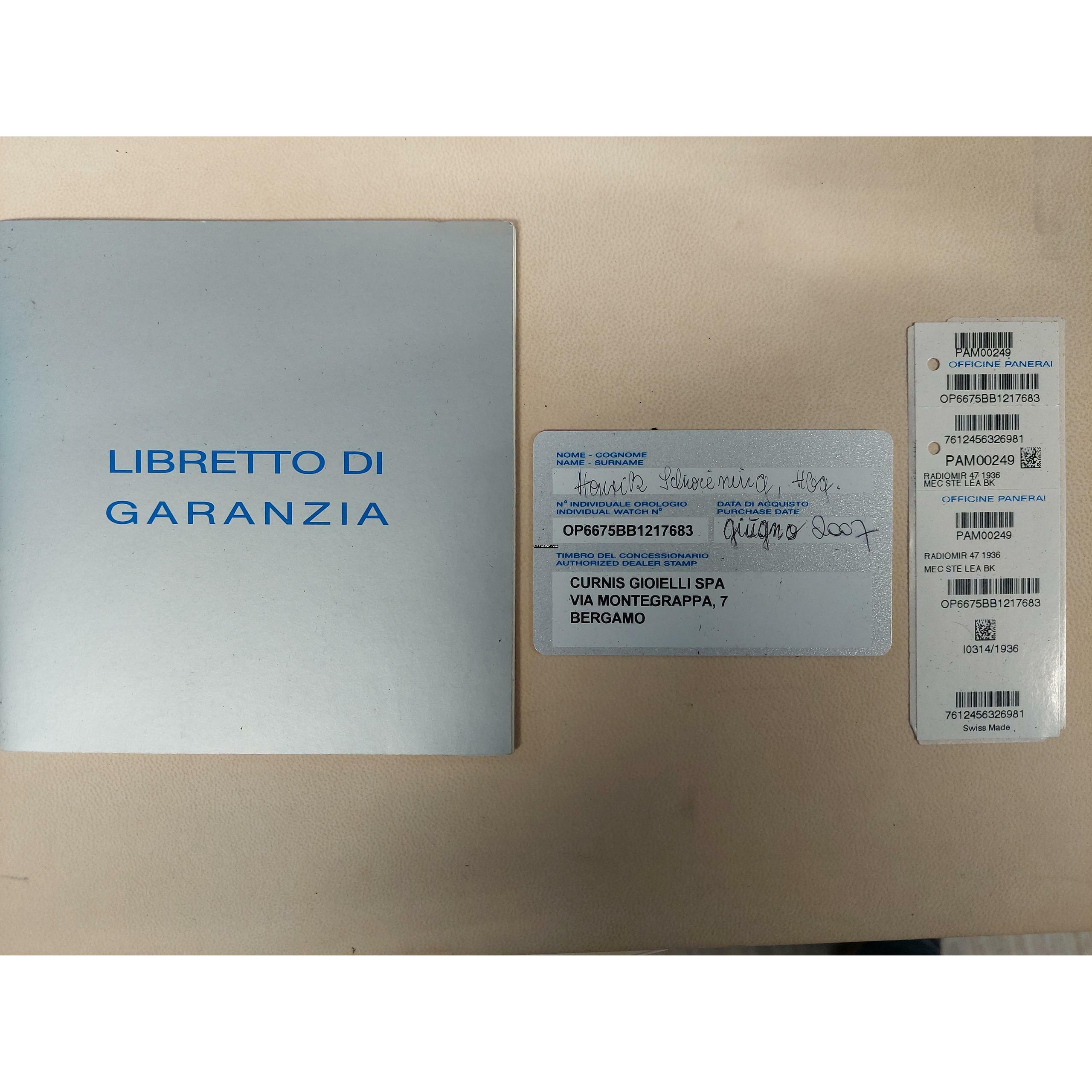 Thumbnail von Panerai Radiomir 1936