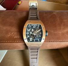 Thumbnail von Richard Mille RM 010 Rosegold-mit original Box +Zertifikat of Authenticity Papieren RM Boutique München Skeleton Dial ! New Service !!!!!!-like NEW