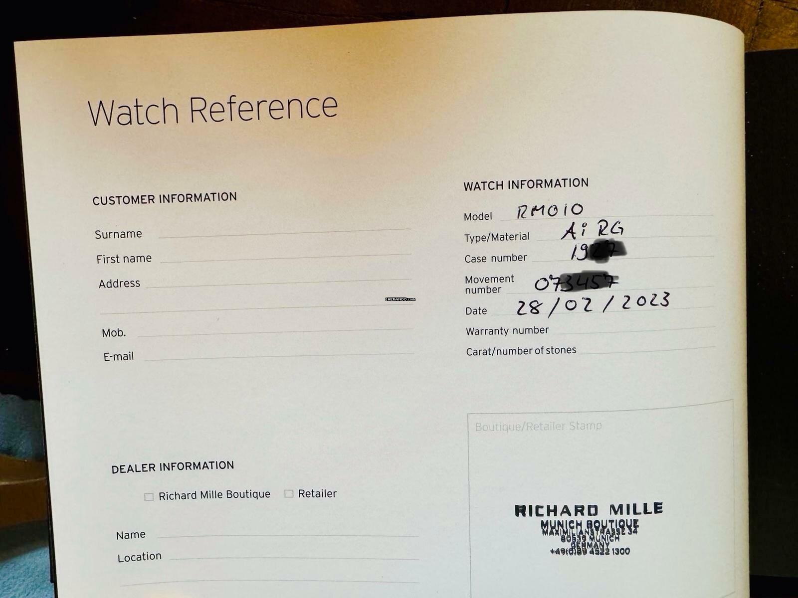 Thumbnail von Richard Mille RM 010 Rosegold-mit original Box +Zertifikat of Authenticity Papieren RM Boutique München Skeleton Dial ! New Service !!!!!!-like NEW