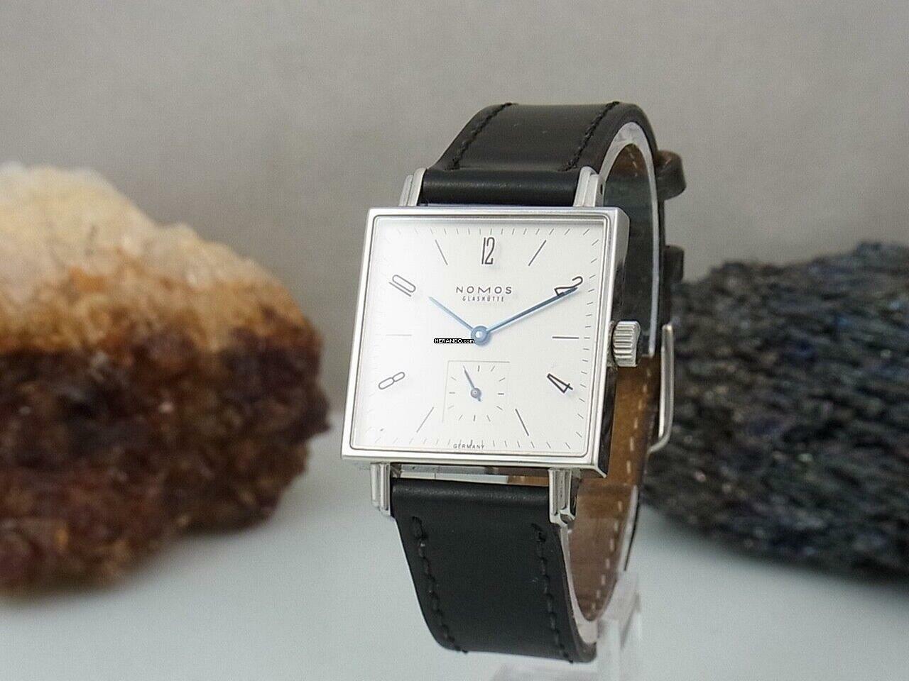 NOMOS Tetra Glashütte Tetra Silberblick Limitiert 038/100 Chronometer Ø30 Mm Herrenuhr </h1>