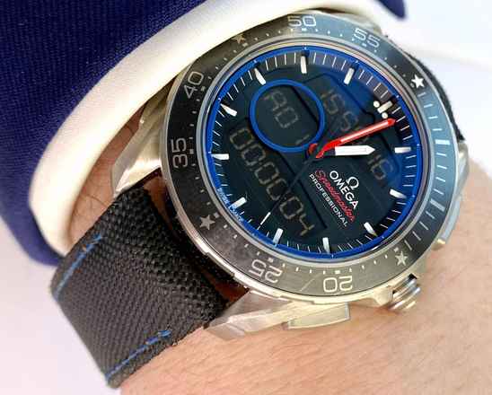  Omega Speedmaster Skywalker X-33 Regatta Emirates Team Challanger Americas Cup 318.92.45.79.01.001 